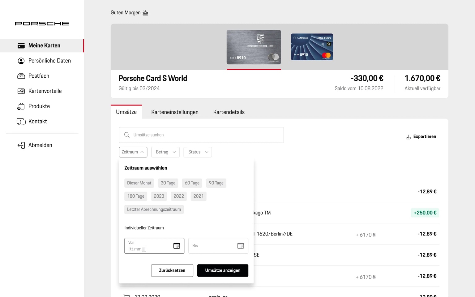 Search and filter logic